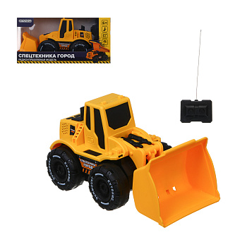 ИГРОЛЕНД Техника радиоуправляемая Город, 2-канальный, пульт, 4хАА, PP, 19,5х8,5х9,5 см, 3 дизайна