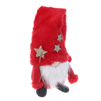 СНОУ БУМ Сувенир Гном 45 см, полиэстер, 2 дизайна