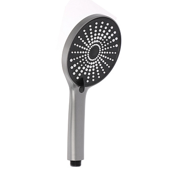 RAIN Лейка для душа, 3 режима, 125мм, графит