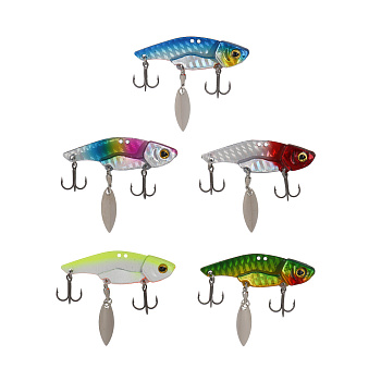 AZOR FISHING Ратлин "Крезикетч", 5,8 см, 16 гр, 5 цветов