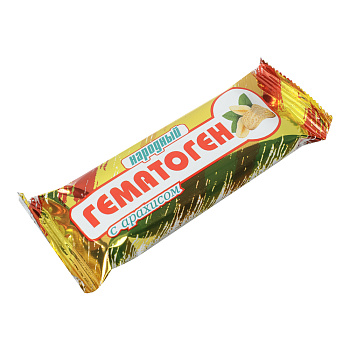 Гематоген Народный с арахисом, 40г