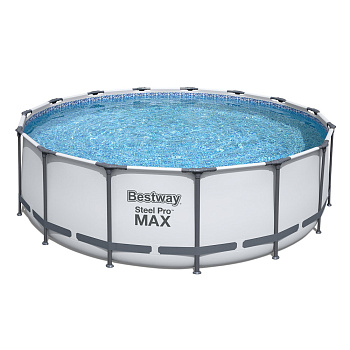 BESTWAY Бассейн каркасный, 457х122см, 16015л, полный комплект, 56438