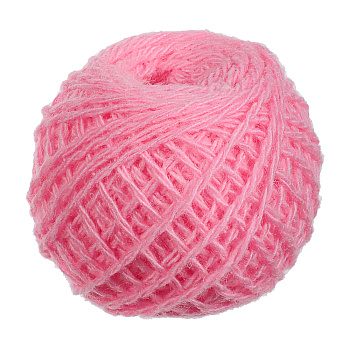 Пряжа в клубках акрил 100м/40-42 гр, цвет флам-роза