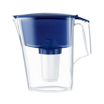 Фильтр-кувшин тм АКВАФОР Инди А6, 2,5 л, пластик, кобальт