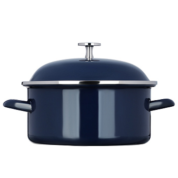 Кастрюля эмалированная VETTA Ноэми, 22см, 2,7л, индукция