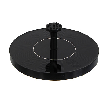 INBLOOM Фонтан на солнечной батарее d16cм 7V/1.4W, DC 7V/150MA, 160л/час, пластик