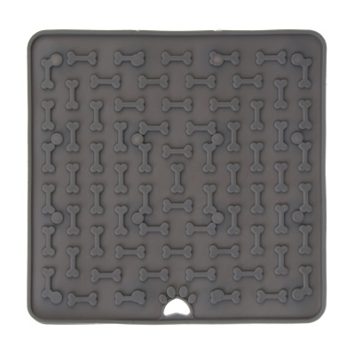 Коврик для медленного кормления животных тм VETTA, силикон, 18,5x18,5см