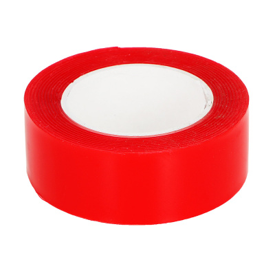 Клейкая лента двусторонняя, сверхпрочная, невидимая, тм ЕРМАК, 24мм x 2м x 1мм