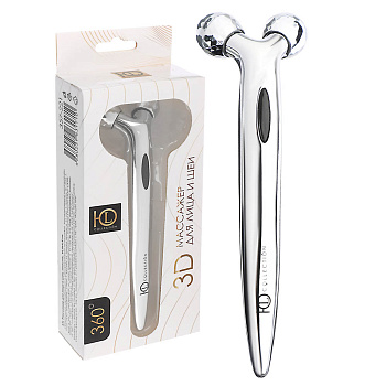 Массажер для лица и шеи тм ЮL, пластик, 14,5x4,5см