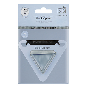 Ароматизатор подвесной тм NEW GALAXY, CRYSTAL 5 мл, Black Opium