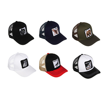 Кепка для взрослых с нашивкой, р.56-58, 100% хлопок, тм GALANTE, разноцветная