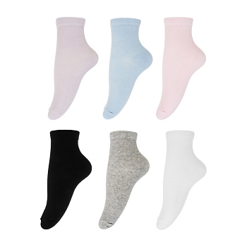 GALANTE Носки детские, р.18-20, 80% хлопок, 15% полиэстер, 5% спандекс, цвета в ас-те, #39