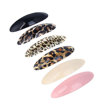 Заколка-автомат для волос тм ЮНИLOOK, 10,5х3см, акрил, металл, 6 цветов, ACS25-7