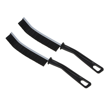 VETTA Набор щеток для труднодоступных мест 2 шт., металл, пластик, 22х2 см