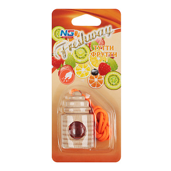 NEW GALAXY Ароматизатор подвесной Freshway, 5 мл,тутти фрутти
