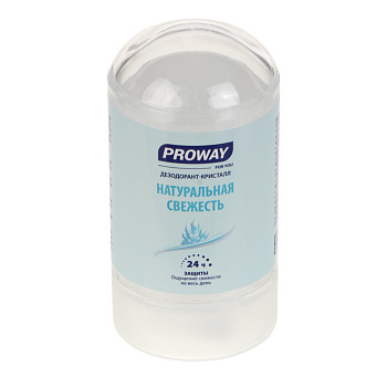 Дезодорант-кристалл тм PROWAY натуральный, 60г