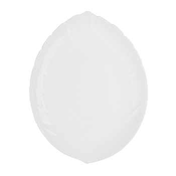 MILLIMI Листья Тарелка десертная, опаловое стекло, 23см