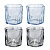 Набор стаканов тм MILLIMI Мята, 180мл, стекло, 4 шт
