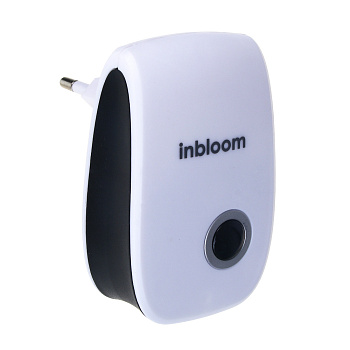 Отпугиватель ультразвуковой тм INBLOOM, 85х55х30мм, АС90-220V, 50Hz, 5W, 15-22м2, ABS
