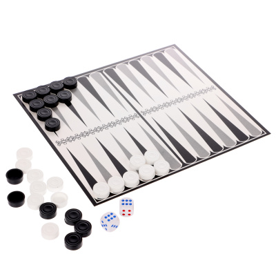 Игра настольная "Шашки, шахматы, нарды"