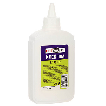 Клей ПВА ClipStudio 125 грамм