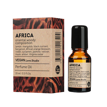 Парфюмерное масло Vegan.Love.Studio, Africa, 15 мл