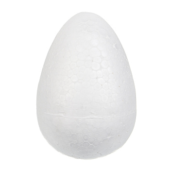 Заготовка "Яйцо" из пенопласта, 12х9 см
