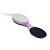 ЮНИLOOK Терка для ног 4-х сторонняя с пемзой и щеткой, с металл. и наждачной поверх., 16,5см, 3 цв