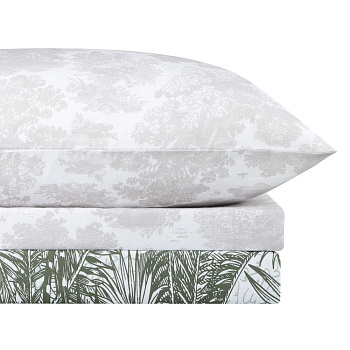 PROVANCE Мосс Комплект постельного белья евро (4 предмета), поплин, 2 дизайна