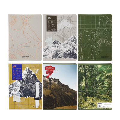 Тетрадь общая BY Русские Супергерои, формат А4, 48л. в клетку, на скобе, скруглен. углы, в ассортим.