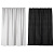 Шторка для ванной тм VETTA Shine, ПЕВА 100 г/м2, 180x180см, 2 цвета