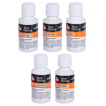 Ароматизатор тм AZOR FISHING, 30мл, 5 вкусов