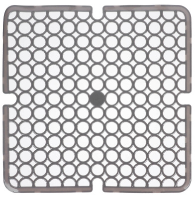 Коврик в раковину противоскользящий тм VETTA Кругляш, 27,5х27,5см, ПВХ, 4 цвета