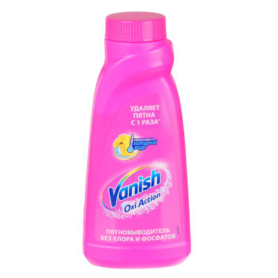 Пятновыводитель VANISH жидкий, п/б, 415мл