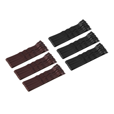 Невидимки для волос тм ЮНИLOOK, 27шт, 5см, металл, 2 цвета, ACS-30