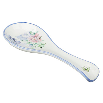 Подставка под ложку 24,7х9х2,5см, тм MILLIMI Гарден, керамика