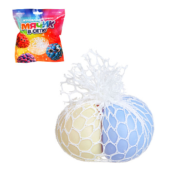 ИГРОЛЕНД Игрушка-антистресс, TPR, полиэстер, 6см, 5-9 дизайнов