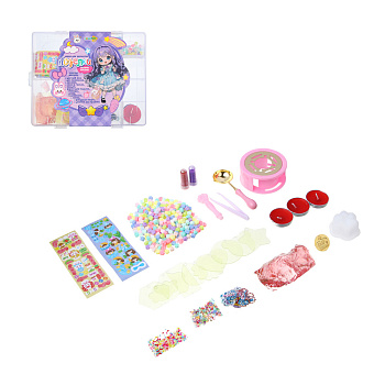 ХОББИХИТ Набор для творчества "Поделки своими руками", 20х16,7х3,9см, парафин, силикон, PP