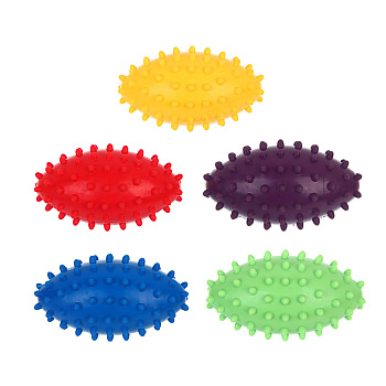 Массажный валик для ног и рук тм BY SPORT, 9х5см, ПВХ, 5 цветов