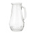Кувшин "Крист" с пластиковой крышкой, 1,5л, стекло
