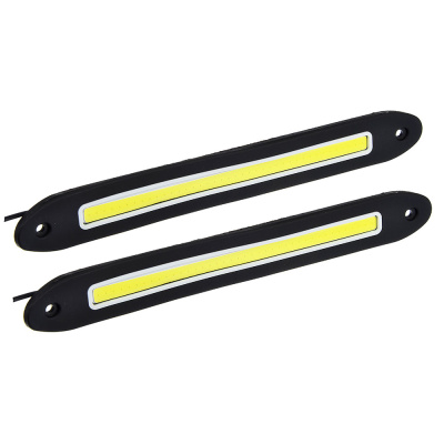 ЕРМАК Дневные ходовые огни, LED 80шт, гибкий резин. корп., 255мм, 12V, белый, 2шт