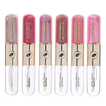 Сияющий блеск + масло для губ 2 в 1, тм Farres, 10 мл