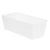 Корзинка Лофт прямоугольная 3л 297х130х96 мм белый, серый