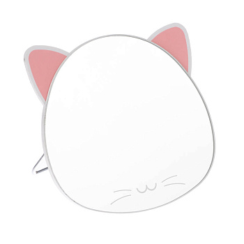 Зеркало настольное тм ЮНИLOOK, металл, стекло, пластик, 16x14,5см, 3 цвета