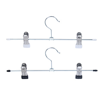 Вешалка для юбок и брюк тм VETTA, 30см, с зажимами, металл, 2 цвета