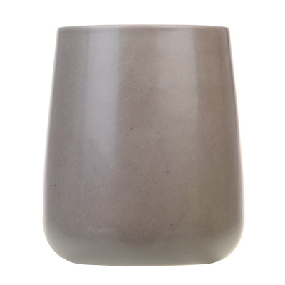 VETTA Стакан для ванной комнаты, 400 мл, 10,4x9x9 см, керамика, "Космос", мокко