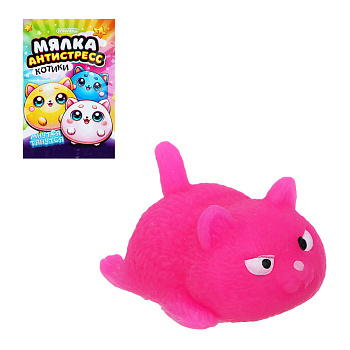 Мялка антистресс "Котики", ИГРОЛЕНД, TPR