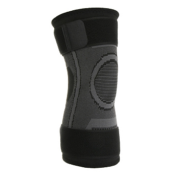 Суппорт на колено, тм BY SPORT, 28х16см, полиэфирное волокно 50%, полиэстер 35%, латекс 15%