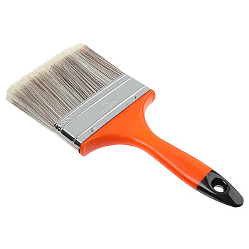 ЕРМАК/Headman Кисть малярная плоская "Kанекарон" иск. щетина 4" (100мм)