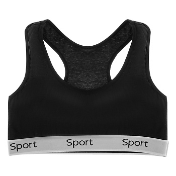 GALANTE Майка-топ с широкими лямками, р.44, 95% хлопок, 5% спандекс, черный, НБ25-21